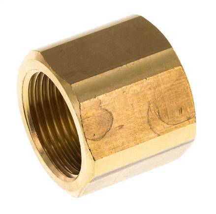 Reduziermuffe M14 X 1,5 x G3/4'' Messing 16bar (224,8psi) 32mm Sechskant