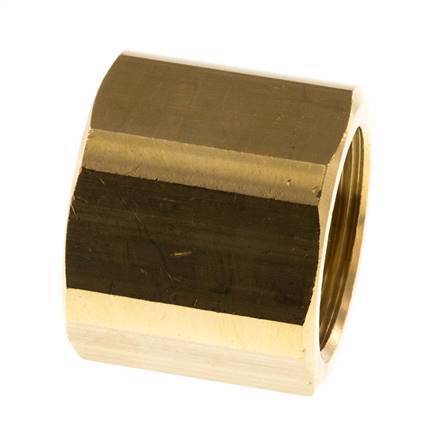 Reduziermuffe M14 X 1,5 x G3/4'' Messing 16bar (224,8psi) 32mm Sechskant
