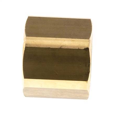 Reduziermuffe M16 X 1,5 x G3/4'' Messing 16bar (224,8psi) 32mm Sechskant