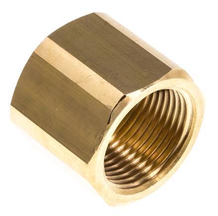 Reduziermuffe M16 X 1,5 x G3/4'' Messing 16bar (224,8psi) 32mm Sechskant