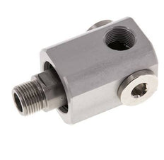 4-Wege-Drehdurchführung G3/8'' Aluminium NBR 10bar (140,5psi)