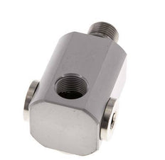 4-Wege-Drehdurchführung G3/8'' Aluminium NBR 10bar (140,5psi)
