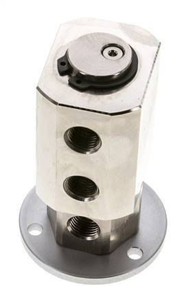 Rotary Joint G1/4'' Female Nickel-plated Brass PUR 12bar (168.60000000000002psi) Compact