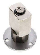 Drehdurchführung G1/8'' Innengewinde Messing vernickelt PUR 12bar (168.60000000000002psi) Kompakt