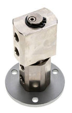 Drehdurchführung G1/8'' Innengewinde Messing vernickelt PUR 0bar (0.0psi) Vakuum