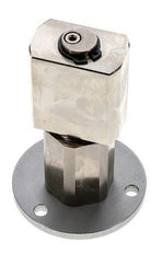 Drehdurchführung G1/8'' Innengewinde Messing vernickelt PUR 0bar (0.0psi) Vakuum