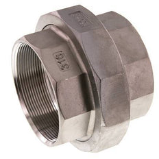 Gerader Verschraubungsanschluss Rp3'' Weiblich Edelstahl Flachdichtung PTFE 16bar (224.8psi)
