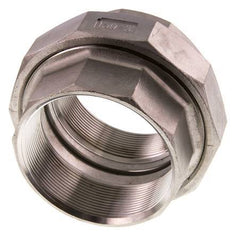 Gerader Verschraubungsanschluss Rp3'' Weiblich Edelstahl Flachdichtung PTFE 16bar (224.8psi)