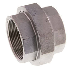 Gerader Verschraubungsanschluss Rp2'' Weiblich Edelstahl Flachdichtung PTFE 16bar (224.8psi)