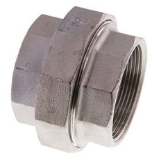Gerader Verschraubungsanschluss Rp2'' Weiblich Edelstahl Flachdichtung PTFE 16bar (224.8psi)