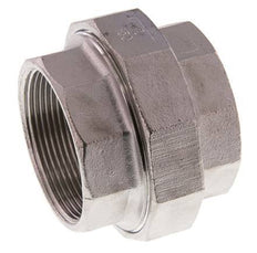 Gerader Verschraubungsanschluss Rp2'' Weiblich Edelstahl Flachdichtung PTFE 16bar (224.8psi)