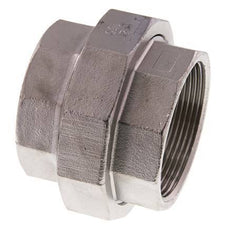 Gerader Verschraubungsanschluss Rp2'' Weiblich Edelstahl Flachdichtung PTFE 16bar (224.8psi)