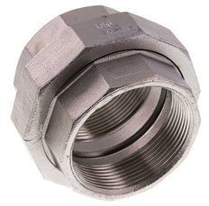 Gerader Verschraubungsanschluss Rp2'' Weiblich Edelstahl Flachdichtung PTFE 16bar (224.8psi)