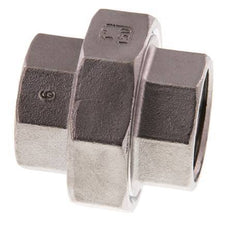 Gerader Verschraubungsanschluss Rp1'' Weiblich Edelstahl Flachdichtung PTFE 16bar (224.8psi)