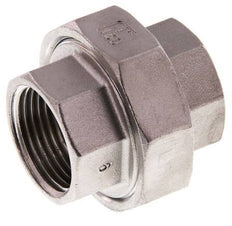 Gerader Verschraubungsanschluss Rp1'' Weiblich Edelstahl Flachdichtung PTFE 16bar (224.8psi)