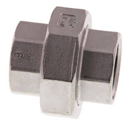 Gerader Verschraubungsstutzen Rp3/4'' Weiblich Edelstahl Flachdichtung PTFE 16bar (224.8psi)