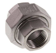 Gerader Verschraubungsstutzen Rp1/2'' Weiblich Edelstahl Flachdichtung PTFE 16bar (224.8psi)
