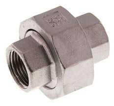 Gerader Verschraubungsanschluss Rp3/8'' Weiblich Edelstahl Flachdichtung PTFE 16bar (224.8psi)