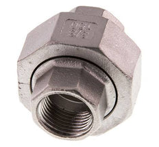 Gerader Verschraubungsanschluss Rp3/8'' Weiblich Edelstahl Flachdichtung PTFE 16bar (224.8psi)