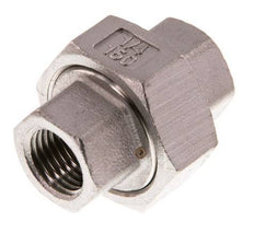 Gerade Verschraubung Rp1/4'' Weiblich Edelstahl Flachdichtung PTFE 16bar (224.8psi)