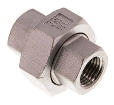 Gerade Verschraubung Rp1/4'' Weiblich Edelstahl Flachdichtung PTFE 16bar (224.8psi)