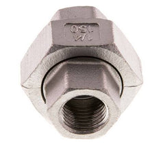 Gerade Verschraubung Rp1/4'' Weiblich Edelstahl Flachdichtung PTFE 16bar (224.8psi)
