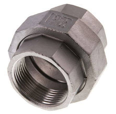 Gerader Verschraubungsstutzen Rp1 1/4'' Weiblich Edelstahl Flachdichtung PTFE 16bar (224.8psi)