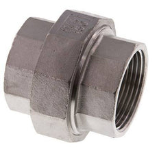 Gerader Verschraubungsstutzen Rp1 1/4'' Weiblich Edelstahl Flachdichtung PTFE 16bar (224.8psi)