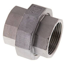 Gerader Verschraubungsstutzen Rp1 1/4'' Weiblich Edelstahl Flachdichtung PTFE 16bar (224.8psi)