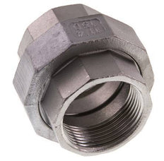 Gerader Verschraubungsstutzen Rp1 1/4'' Weiblich Edelstahl Flachdichtung PTFE 16bar (224.8psi)