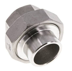 Gerader Verschraubungsstutzen Rp1'' Innengewinde x 33,7mm Schweißende Edelstahl konische Dichtung 16bar (224,8psi)