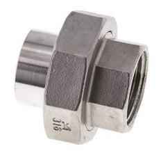 Gerader Verschraubungsstutzen Rp1'' Innengewinde x 33,7mm Schweißende Edelstahl konische Dichtung 16bar (224,8psi)