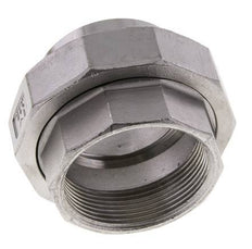 Gerader Verschraubungsstutzen Rp2'' Innengewinde x 60,3mm Schweißende Edelstahl konische Dichtung 16bar (224,8psi)