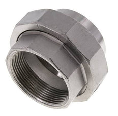 Gerader Verschraubungsstutzen Rp2'' Innengewinde x 60,3mm Schweißende Edelstahl konische Dichtung 16bar (224,8psi)