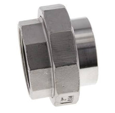 Gerader Verschraubungsstutzen Rp2'' Innengewinde x 60,3mm Schweißende Edelstahl konische Dichtung 16bar (224,8psi)