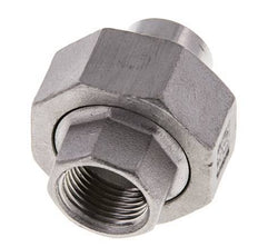 Gerader Verschraubungsstutzen Rp3/8'' Innengewinde x 17,2mm Schweißende Edelstahl konische Dichtung 16bar (224,8psi)