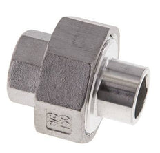 Gerader Verschraubungsstutzen Rp3/8'' Innengewinde x 17,2mm Schweißende Edelstahl konische Dichtung 16bar (224,8psi)