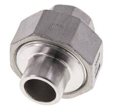 Gerader Verschraubungsstutzen Rp3/8'' Innengewinde x 17,2mm Schweißende Edelstahl konische Dichtung 16bar (224,8psi)