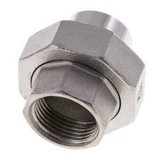 Gerader Verschraubungsstutzen Rp3/4'' Innengewinde x 26,9mm Schweißende Edelstahl konische Dichtung 16bar (224,8psi)