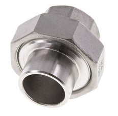 Gerader Verschraubungsstutzen Rp3/4'' Innengewinde x 26,9mm Schweißende Edelstahl konische Dichtung 16bar (224,8psi)