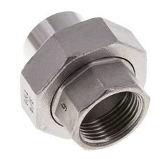 Gerader Verschraubungsstutzen Rp3/4'' Innengewinde x 26,9mm Schweißende Edelstahl konische Dichtung 16bar (224,8psi)