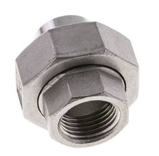 Gerader Verschraubungsstutzen Rp1/2'' Innengewinde x 21,3mm Schweißende Edelstahl konische Dichtung 16bar (224,8psi)