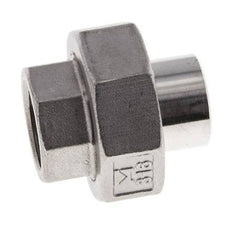 Gerader Verschraubungsstutzen Rp1/2'' Innengewinde x 21,3mm Schweißende Edelstahl konische Dichtung 16bar (224,8psi)