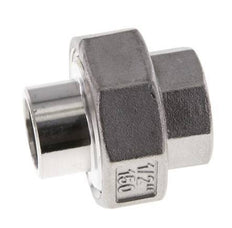 Gerader Verschraubungsstutzen Rp1/2'' Innengewinde x 21,3mm Schweißende Edelstahl konische Dichtung 16bar (224,8psi)