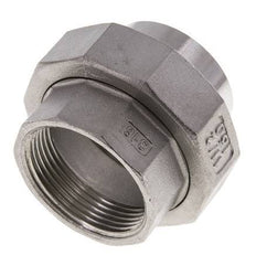 Gerader Verschraubungsstutzen Rp1 1/2'' Innengewinde x 48,3mm Schweißende Edelstahl konische Dichtung 16bar (224,8psi)