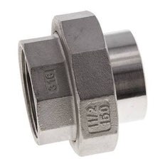 Gerader Verschraubungsstutzen Rp1 1/2'' Innengewinde x 48,3mm Schweißende Edelstahl konische Dichtung 16bar (224,8psi)