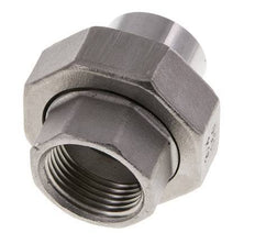 Gerader Verschraubungsstutzen Rp3/4'' Innengewinde x 26.9mm Schweissende Edelstahl Flachdichtung PTFE 150bar (2107.5psi)