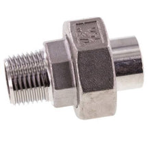 Gerader Verschraubungsstutzen R1/2'' Außengewinde x 21,3mm Schweißende Edelstahl Konische Dichtung 16bar (224,8psi)