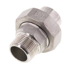 Gerader Verschraubungsstutzen R3/4'' Außengewinde x 26,9mm Schweißende Edelstahl konische Dichtung 16bar (224,8psi)