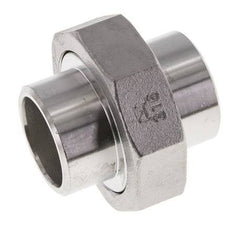 Gerader Verschraubungsstutzen 33,7mm Schweißende Edelstahl Konische Dichtung 16bar (224,8psi)